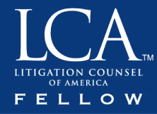 LCA Litigation Counsel of America Fellow Logo